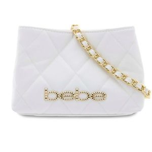 BEBE white quilted purse. Never used!
